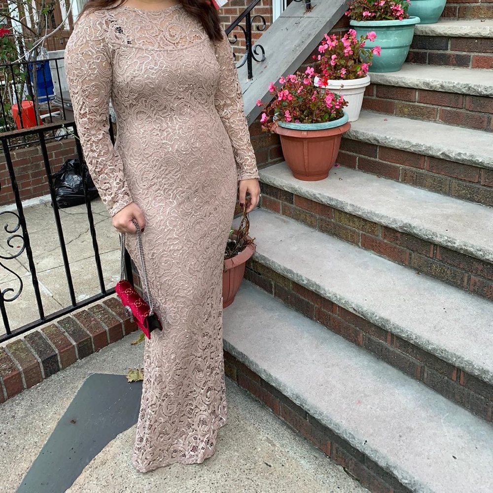 MARINA Lace Gown